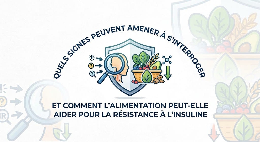 Quels signes peuvent amener à s'interroger et comment l'alimentation peut aider